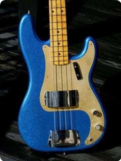 Fender Precision Bass 58 Relic 2011 Blue Sparkle