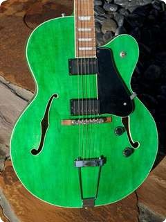 R.c Aleen Leader Jazz Guitar 1996 Lollipop Finish