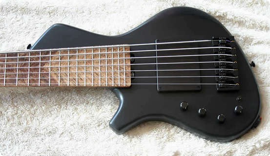 Ac Guitars Recurve S Type 7 Black