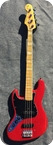 Fender JAZZ BASS LEFTY Left 1978 Amaranth See Trough Body Color