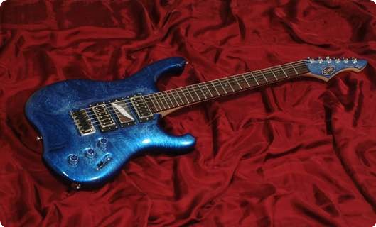 Schloff Guitars Incas Liné Blue Liné