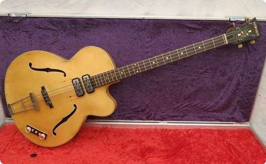 Hofner 500/5 1960 Natural