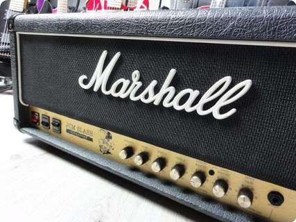 Marshall Jcm Slash 2555 Silver Jubilee 100 Watts Head With Snake Cover! 1996 Black Tolex