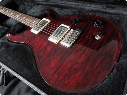 Prs Paul Reed Smith Custom 22 Black Cherry Tremolo & Birds! Original Case 2004 Black Cherry