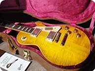 Gibson Les Paul 1958 VOS Custom Shop 2013 20th Anniversary Specs Flametop 2013 Lemonburst