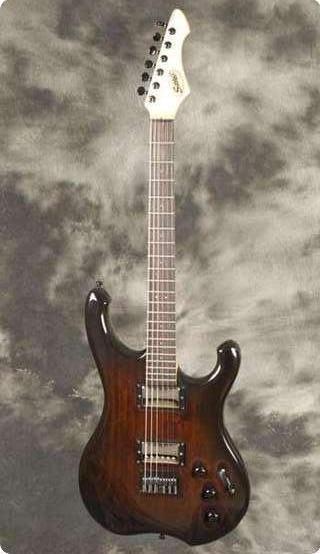 Schloff Guitars Incas Dark Redburst