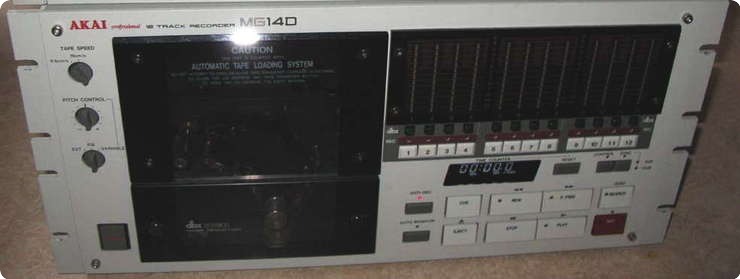 Akay Mg14d Analog 12 Track Rec. & Synk Controller 1988