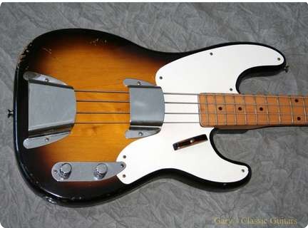 Fender Precision Bass  1956 Sunburst