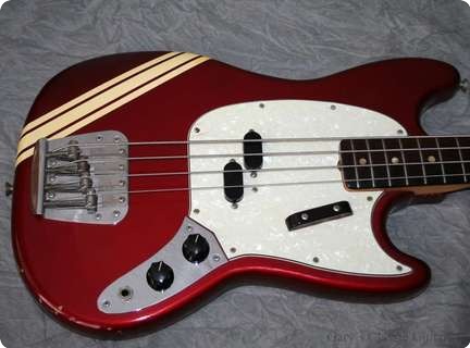 Fender Mustang Competition 1970 Red