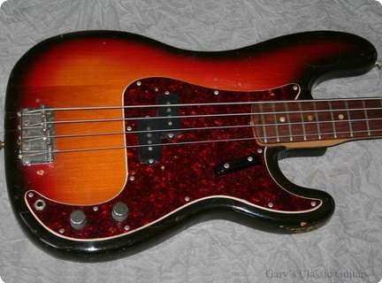 Fender Precision Bass (#feb0257) 1972 Sunburst