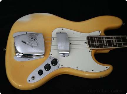 Fender Jazz Bass 1974 Olympic White