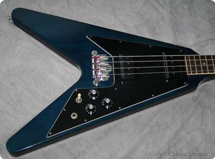 Gibson Flying V 1982 Blue