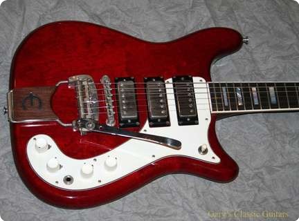 Epiphone Crestwood Deluxe 1965 Cherry Red