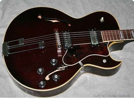 Epiphone Broadway Deluxe 1968 Deep Burgundy