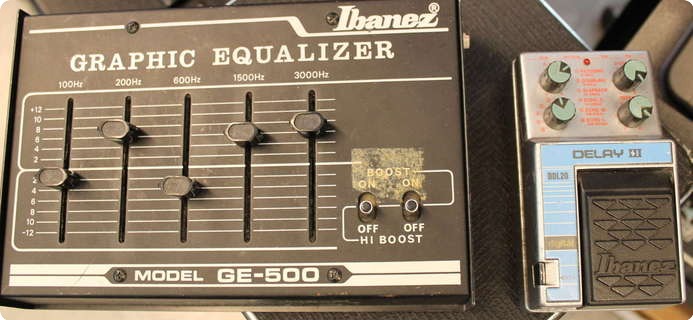 Ibanez Ge 500 Graphic Equalizer