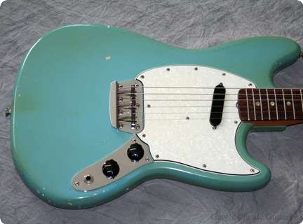 Fender Musicmaster Ii 1966 Daphne Blue