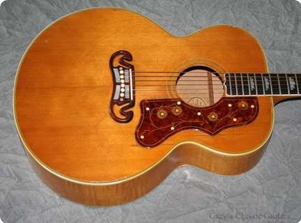 Gibson Sj 200 #gia0335 1953 Blonde