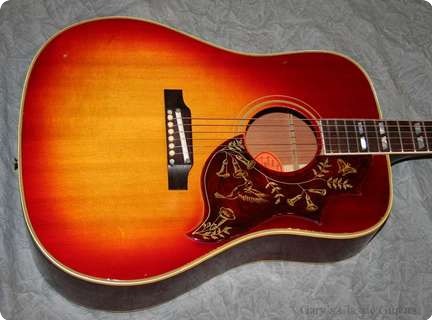 Gibson Hummingbird 1965 Cherry Sunburst