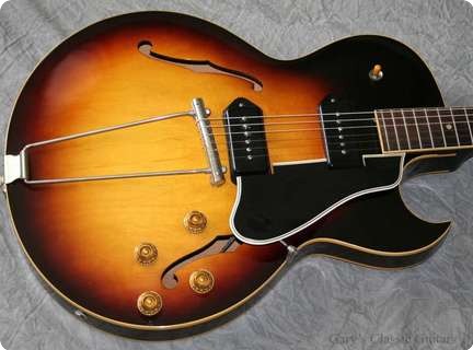 Gibson Es 225td #gat0207 1957 Tobacco Sunburst