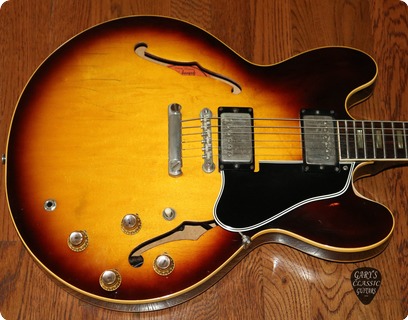 Gibson Es 335  (gie0434) 1963 Sunburst