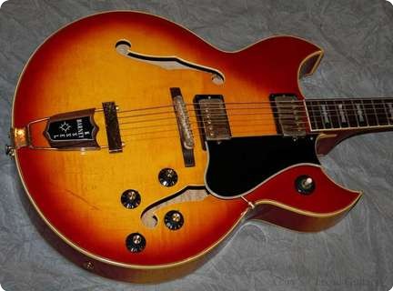 Gibson Barney Kessel Custom 1968 Cherry Sunburst