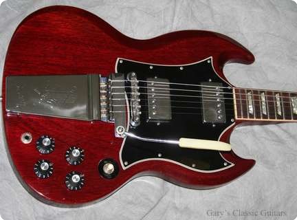 Gibson Sg Standard 1968 Cherry Red