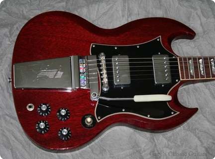 Gibson Sg Standard Gie0570 1968 Cherry Red