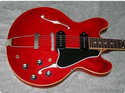 Gibson Es 330 Tdc Custom Shop 2012 Cherry Red