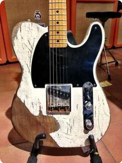 Mjt Guitars Esquire Blonde Relic