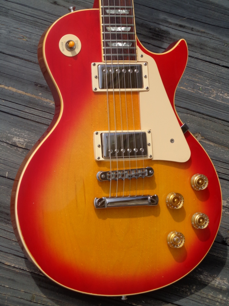 Gibson Les Paul Standard 1981 Cherry Sunburst Guitar For Sale