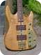 Ken Smith Custom 4 String Bass For Ken Smith 1980-Natural Finish