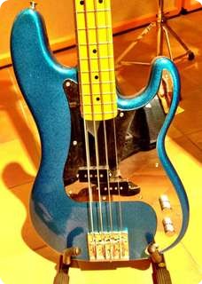 Steve Harris P Style Sparkle Blue