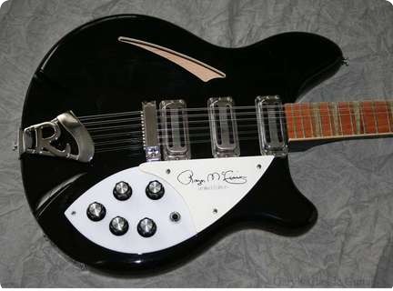 Rickenbacker 370 12rm Roger Mcguinn 1989 Jet Glo