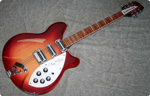 Rickenbacker 370/12rm Roger Mcguinn 1989 Fireglo