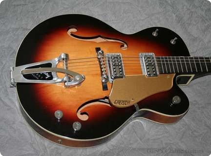 Gretsch 6117 Double Anniversary #gre0166 1958 Tobacco Sunburst