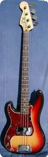 Fender Precision Bass Lefty 1975 Sunburst