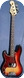 Fender PRECISION BASS Lefty 1975 Sunburst