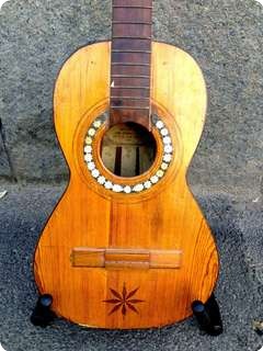 Por Miguel Coto Hecha En Cadiz Parlor Guitar 1847