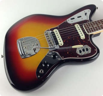 Fender AVRI '65 Jaguar 2012 Sunburst Guitar For Sale Thunder Road