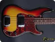 Fender Precision P bass 1974 3 tone Sunburst