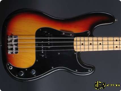 Fender Precision P Bass 1973 3 Tone Sunburst