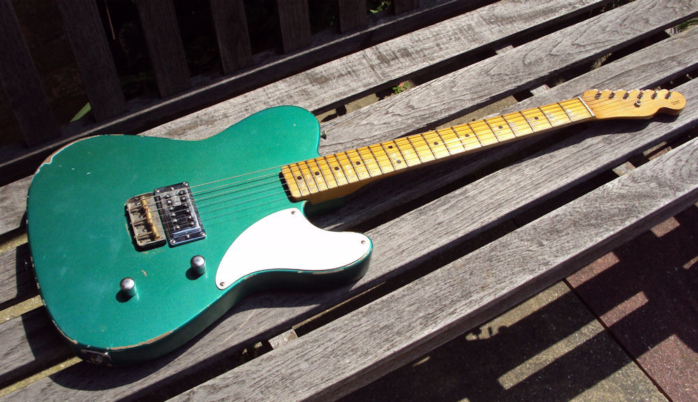 Eternal Guitars E Type Tron Made To Order 2010's Aged Sherwood Green