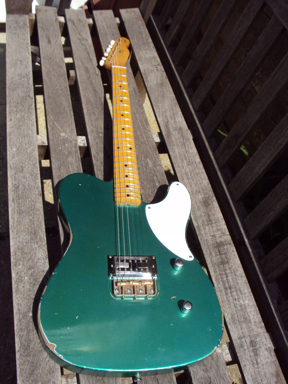 Eternal Guitars E Type Tron Made To Order 2010's Aged Sherwood Green