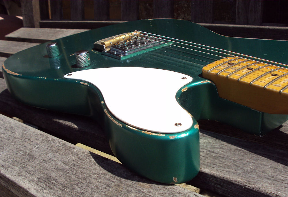Eternal Guitars E Type Tron Made To Order 2010's Aged Sherwood Green
