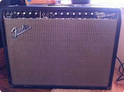 Fender Twin Reverb 1965 Black