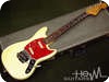 Fender Mustang 1965-White / Brazilian Rose