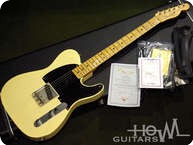 Fender Custom Shop Masterbuilt Stratocaster Stealth Esquire Relic 2006 Blonde