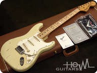 Fender Custom Shop Stratocaster 70 Masterbuilt Relic By John Cruz 2006 Olympic White