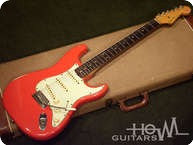 Fender Stratocaster Custom Color 1963 Fiesta Red