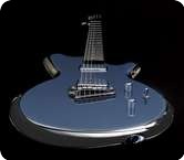 Liquid Metal Guitars-M1 Curvaceous Chromed Excellence